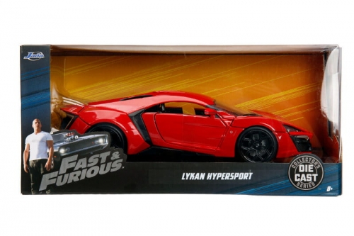 Zdjęcie Auto Fast&Furious Szybcy i wściekli Lykan Hypersport 1:24 JADA - producenta DICKIE