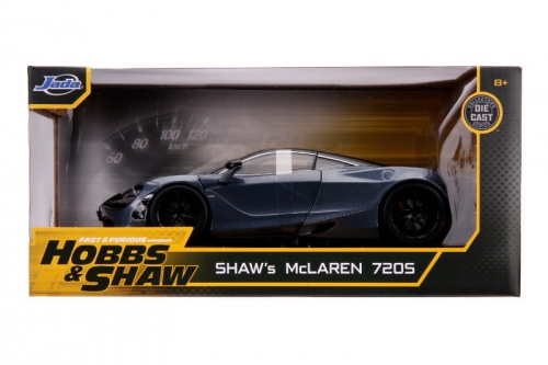 Zdjęcie Auto Fast&Furious Szybcy i wściekli Shaw's McLaren 720S 1:24 JADA - producenta DICKIE