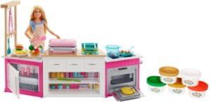 Zdjęcie Barbie - Idealna kuchnia zestaw z lalką - producenta MATTEL