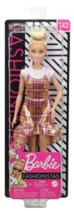 Zdjęcie Barbie Lalka Fashionistas w błyszczącej sukience - producenta MATTEL