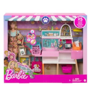 Zdjęcie Barbie zestaw sklepik-salon dla zwierzaków z lalką - producenta MATTEL