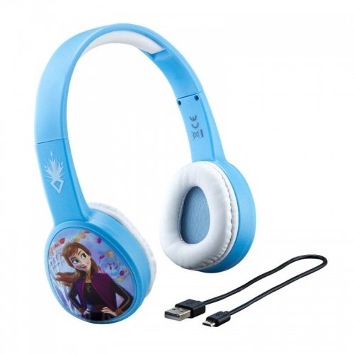 Zdjęcie Bezprzewodowe słuchawki dla dzieci Bluetooth Kraina Lodu 2 eKids - producenta EKIDS