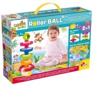 Zdjęcie Carotina Baby - zestaw puzzle i wieża Roller Ball - producenta LISCIANI GIOCHI