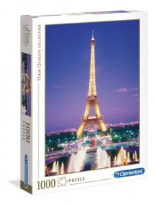 Zdjęcie Clementoni Puzzle 1000el Paryż Wieża Eifeel'a - producenta CLEMENTONI