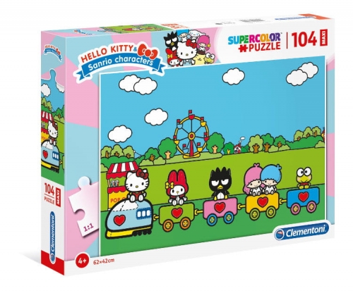 Zdjęcie Clementoni Puzzle 104el Maxi Hello Kitty - producenta CLEMENTONI