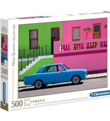 Zdjęcie Clementoni Puzzle 500el Niebieski samochód - producenta CLEMENTONI