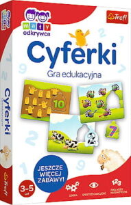 Zdjęcie Cyferki mały odkrywca gra edukacyjna - Trefl - producenta TREFL