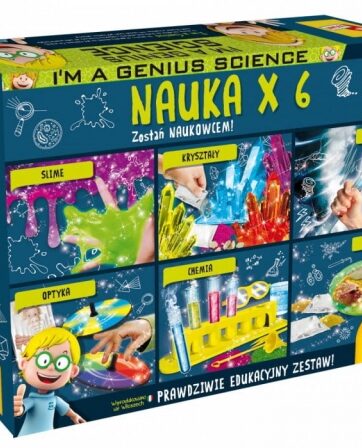 Zdjęcie Edukacyjny zestaw I'm a Genius Nauka x6 - producenta LISCIANI GIOCHI