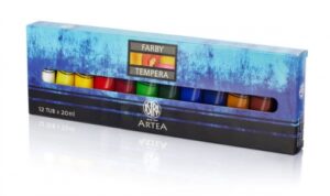 Zdjęcie Farby tempera 12 kolorów 20ml - Astra - producenta ASTRA