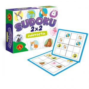 Zdjęcie Gra Sudoku 2x2 Zwierzęta - producenta ALEXANDER