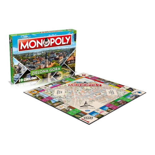 Zdjęcie Gra planszowa Monopoly - Zielona Góra - producenta WINNING MOVES