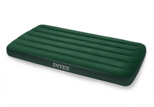 Zdjęcie Jednoosobowe łóżko dmuchane 99x191x22cm z pompką na baterie - producenta INTEX