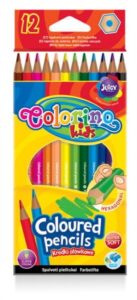 Zdjęcie Kredki ołówkowe heksagonalne 12 kolorów - Colorino Kids - producenta PATIO
