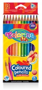 Zdjęcie Kredki ołówkowe trójkątne 12 kolorów - Colorino Kids - producenta PATIO