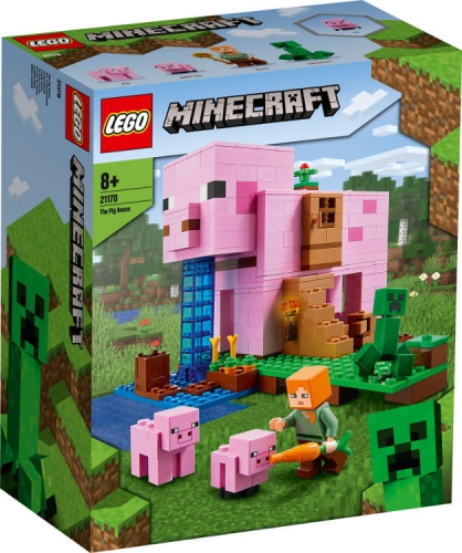 Zdjęcie LEGO 21170 MINECRAFT Dom w kształcie świni - producenta LEGO