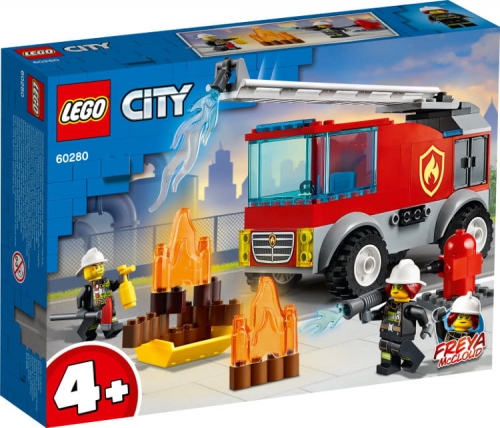 Zdjęcie LEGO 60280 CITY Wóz strażacki z drabiną - producenta LEGO