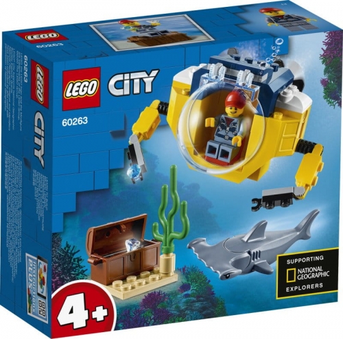 Zdjęcie LEGO CITY 60263 Oceaniczna miniłódź podwodna - producenta LEGO