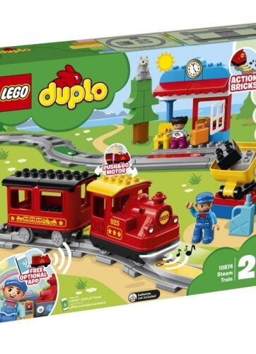 Zdjęcie LEGO DUPLO 10874 Pociąg parowy - producenta LEGO