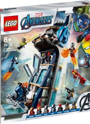 Zdjęcie LEGO SUPER HEROES 76166 Avengers Walka o Wieżę Avengersów - producenta LEGO