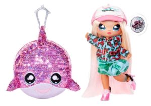 Zdjęcie Laleczka Na! Na! Na! Surprise Sparkle 2-in-1 Pom Doll KRYSTA SPLASH - producenta MGA ENTERTAINMENT