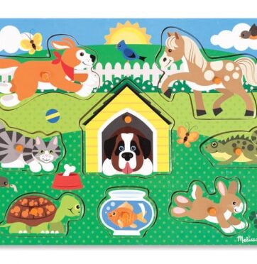 Zdjęcie MELISSA Puzzle drewniane Zwierzęta - producenta MELISSA & DOUG
