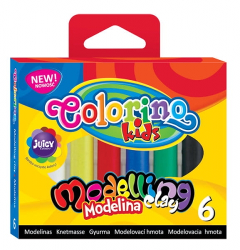 Zdjęcie Modelina 6 kolorów - Colorino Kids - producenta PATIO