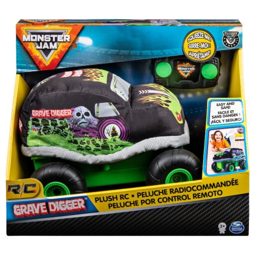 Zdjęcie Monster Jam pluszowy Grave Digger RC - Spin Master - producenta SPIN MASTER