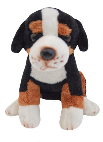 Zdjęcie Pluszowy pies pasterski tricolor siedzący 20cm - producenta BEPPE