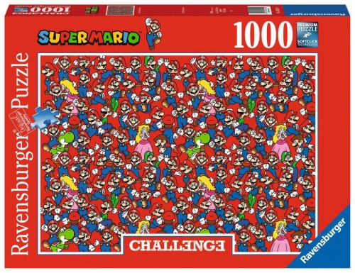 Zdjęcie Puzzle 1000el Challenge Super Mario Bros - producenta RAVENSBURGER