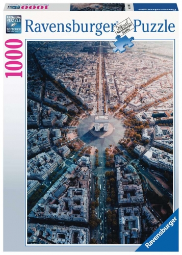 Zdjęcie Puzzle 1000el Paryż z lotu ptaka - producenta RAVENSBURGER