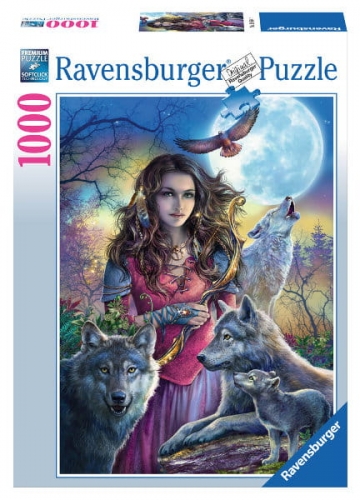 Zdjęcie Puzzle 1000el Patronka wilków - producenta RAVENSBURGER