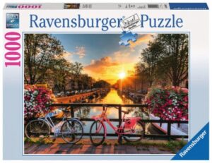 Zdjęcie Puzzle 1000el - Rowery w Amsterdamie - Ravensburger - producenta RAVENSBURGER