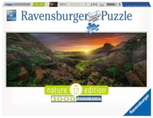 Zdjęcie Puzzle 1000el - Słońce nad Islandią - RAVENSBURGER - producenta RAVENSBURGER