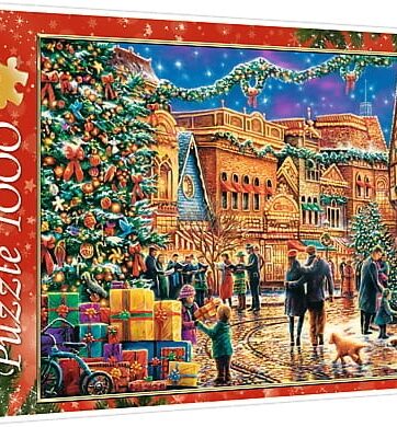 Zdjęcie Puzzle 1000el Świąteczny rynek 10554 Trefl - producenta TREFL
