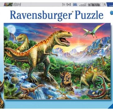 Zdjęcie Puzzle 100el XXL Epoka dinozaurów - producenta RAVENSBURGER