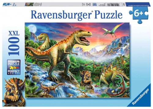 Zdjęcie Puzzle 100el XXL Epoka dinozaurów - producenta RAVENSBURGER