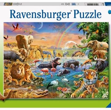 Zdjęcie Puzzle 100el XXL Studnia w dżungli - producenta RAVENSBURGER