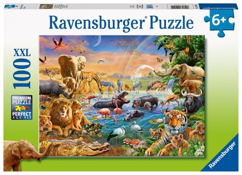 Zdjęcie Puzzle 100el XXL Studnia w dżungli - producenta RAVENSBURGER