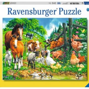 Zdjęcie Puzzle 100el XXL - Zwierzęta - RAVENSBURGER - producenta RAVENSBURGER