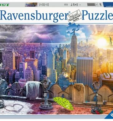 Zdjęcie Puzzle 1500el Nowy York w lecie i zimą - producenta RAVENSBURGER