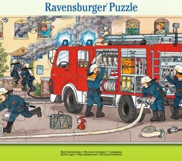 Zdjęcie Puzzle 15el Straż pożarna - Ravensburger - producenta RAVENSBURGER