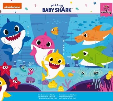 Zdjęcie Puzzle 15el ramkowe Baby Shark - Ravensburger - producenta RAVENSBURGER