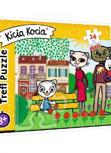 Zdjęcie Puzzle 24 Maxi zabawy Kici Koci - producenta TREFL