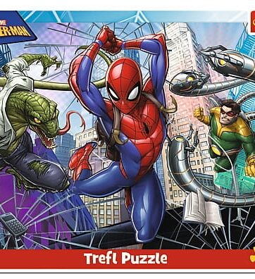 Zdjęcie Puzzle 25el ramkowe Odważny Spiderman - Trefl - producenta TREFL