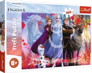 Zdjęcie Puzzle 260el W poszukiwaniu przygód. Frozen 2 Trefl - producenta TREFL