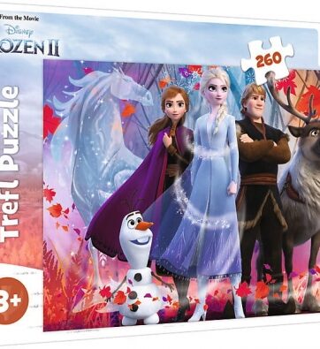Zdjęcie Puzzle 260el W poszukiwaniu przygód. Frozen 2 Trefl - producenta TREFL