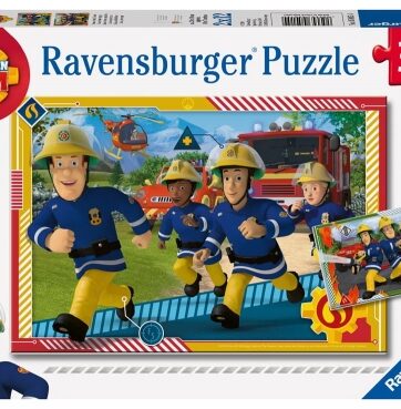 Zdjęcie Puzzle 2x12el Strażak Sam i jego drużyna - Ravensburger - producenta RAVENSBURGER