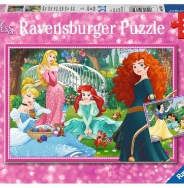 Zdjęcie Puzzle 2x12el - W świecie księżniczek - RAVENSBURGER - producenta RAVENSBURGER