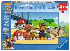 Zdjęcie Puzzle 2x24el - Psi Patrol Bohaterskie szczeniaki - RAVENSBURGER - producenta RAVENSBURGER