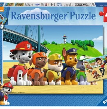 Zdjęcie Puzzle 2x24el - Psi Patrol Bohaterskie szczeniaki - RAVENSBURGER - producenta RAVENSBURGER